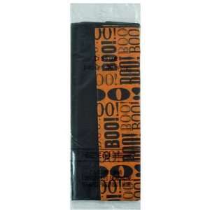  Halloween Paper Tissue 6 Sheet Boo & Orange Case Pack 240 