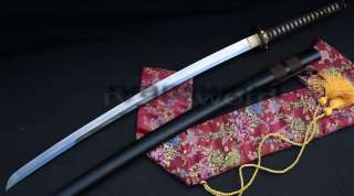 High Quality CLAY TEMPERED Folded Steel Blade SWORD Razor Sharp KATANA 
