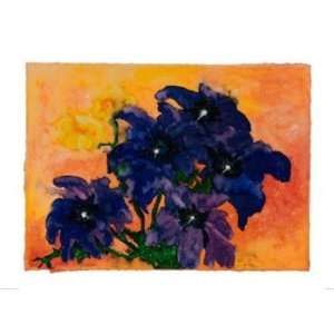    Blue Arrangement   Poster by Claude Boher (40 x 28)