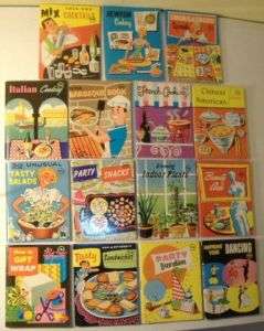 15 Pygmy Cook Books & Mini Homemaker Books 1963  