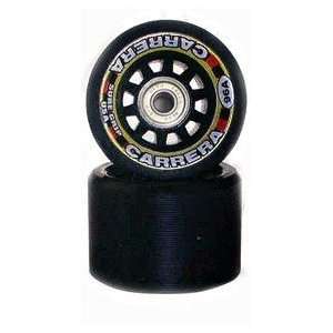   wheels Overstock Black with bearings   62mm x 94a: Sports & Outdoors
