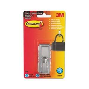  CommandTM MMM 17061BN PLASTIC HOOK WITH METALLIC FINISH 