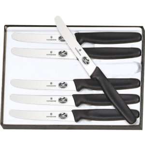  6 Piece Steak Knife Set with Rounded Tips: Electronics