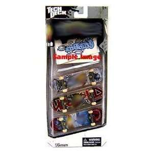  Tech Deck 3 pack Toy Machine + Stickers Toys & Games