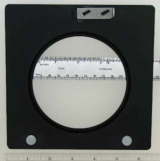 Linhof Kardan to 5x7 Technika lens board adapter  