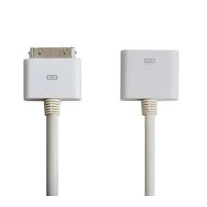  White Dock Extension Charge & Data Cable Apple Ipad Electronics