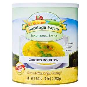 Saratoga Farms Chicken Bouillon:  Grocery & Gourmet Food