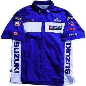    Joe Rocket Suzuki Team Shirt   Large/Blue/White: Automotive