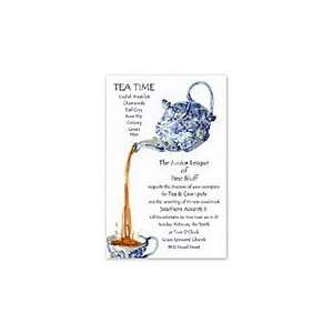  Blue Chitz Tea Birthday Party Invitations: Health 