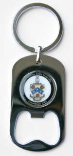 Steel keychain with Fiji crest