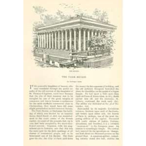  1887 Paris Bourse Stock Exchange illustrated: Everything 