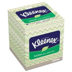   KLEENEX BOUTIQUE Lotion White Facial Tissue, 3 Ply, POP UP Box, 80/Box