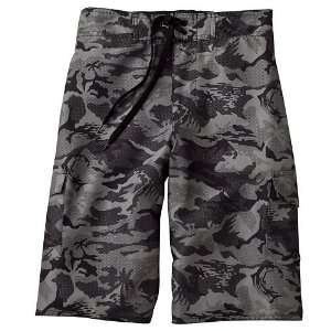   Subterfuge Camouflage Cargo Swim Trunks   Boys 8 20