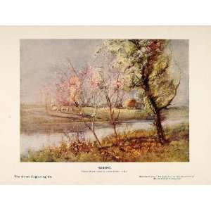   Landscape River William Tatton Winter   Original Print