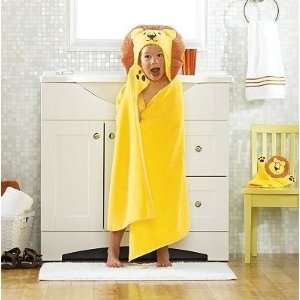  Jumping Beans® Lion Hooded Bath Towel, in Yellow/Multi 