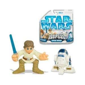  Star Wars Galactic HeroesLuke and R2 D2 Toys & Games