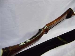 BEAR 1963 TAMERLANE RECURVE WITH BEAR CASE 66 LONG BOW 43# MINTY 