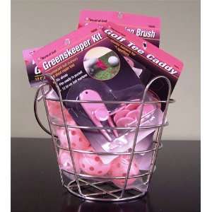   Range Bucket of Pink Golf Gifts for Ladies