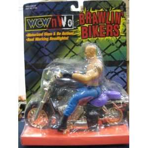  WCW Brawlin Bikers Goldberg On His Motorcycle distributed 