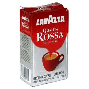 Lavazza Italian Coffee, Qualita Rossa   ground, 8.8 Ounce Bag  