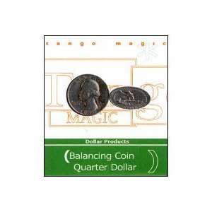    Balancing Coin (Quarter Dollar) by Tango Magic Toys & Games