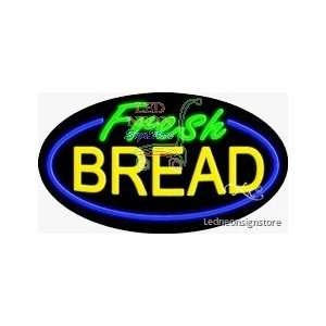 Fresh Bread Neon Sign 17 Tall x 30 Wide x 3 Deep