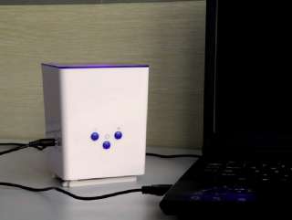 New LED Blue Light Ocean Projector Lamp Speaker For MP3  