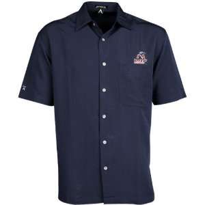   UTEP Miners Navy Blue Prevail Short Sleeve Shirt: Sports & Outdoors