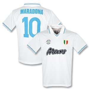   Away Replica Jersey + Maradona 10   Mars Sponsor: Sports & Outdoors