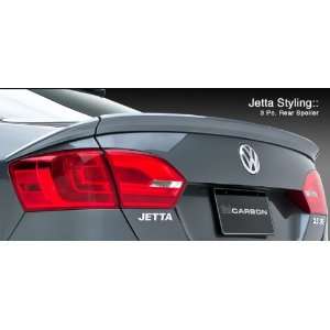   Jetta A6 3 Piece Flush Mount Wing Lip Spoiler   Unpainted: Automotive