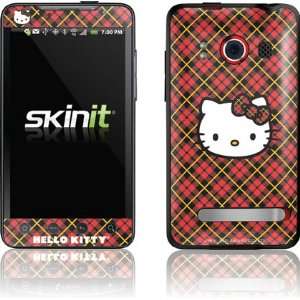  Hello Kitty Face   Red Plaid skin for HTC EVO 4G 