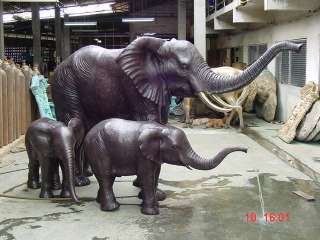 Cast Bronze Large Elephant Fountain  