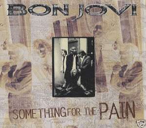 Bon Jovi Something For the Pain RARE CD Single  