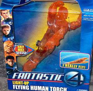 New Fantastic 4 Light Up Flying Human Torch  