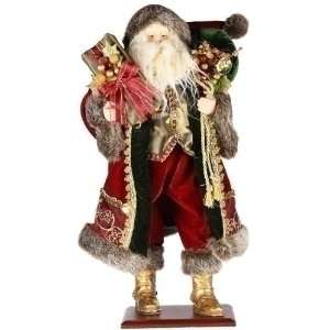 18 Merry Little Christmas Ornate Victorian Santa Claus with Presents 
