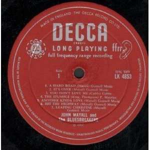  A HARD ROAD LP (VINYL) UK DECCA 1967: JOHN MAYALL: Music
