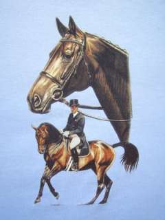 NEW HORSE T SHIRT   Dressage/Hacking Elegance   Show horse competition 