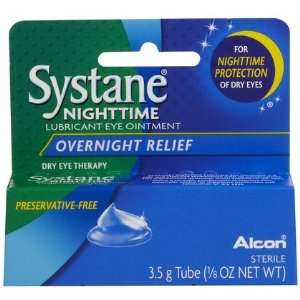  Systane Nighttime Lubricant Eye Ointment 0.123 oz, 3.5g, 2 