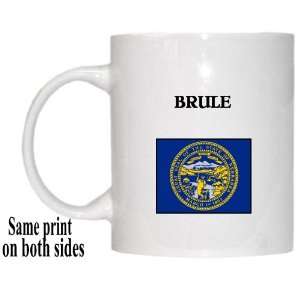  US State Flag   BRULE, Nebraska (NE) Mug 