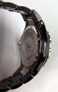 TechnoMarine Watch Swiss Cruise Black Ceramic Diamond Bezel 110027C 