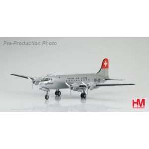  DC 4 Swiss Air Lines 1200 Historic Sales HL2004 Toys 