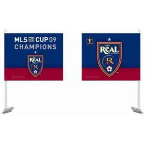   Real Salt Lake 2009 MLS Cup Champions Car Flag: Sports & Outdoors