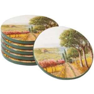  Tuscan Coaster Set