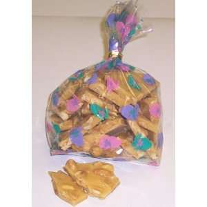 Scotts Cakes Peanut Brittle 1 Pound Bunny Hop Bag:  