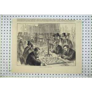  Oxford Cambridge Chess Match Sport Men Table Candles: Home 