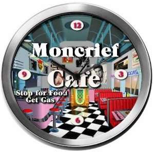  MONCRIEF 14 Inch Cafe Metal Clock Quartz Movement: Kitchen 