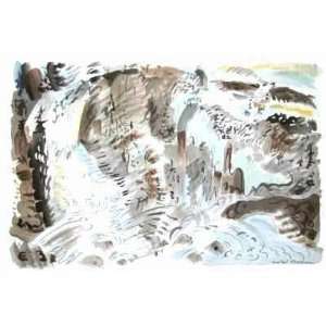  Paysage Surrealiste by Andre Masson, 22x14