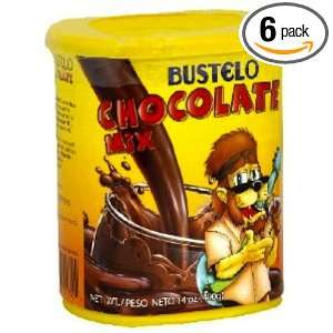 Bustelo Chocolate, 14 Ounce (Pack of 6)  Grocery & Gourmet 