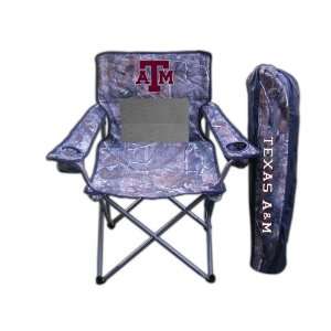  Rivalry Texas A&M Realtree Camo Chair: Sports & Outdoors