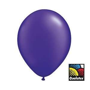    (100) Pearl Quartz Purple 5 Latex Balloon Qualatex: Toys & Games